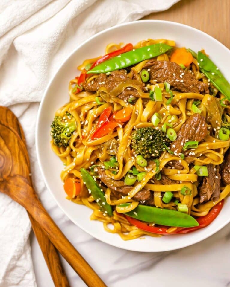 Crockpot Beef Lo Mein Recipe
