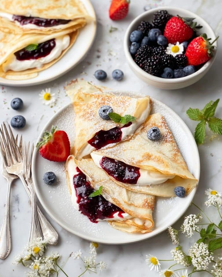Sourdough Crepes Recipe
